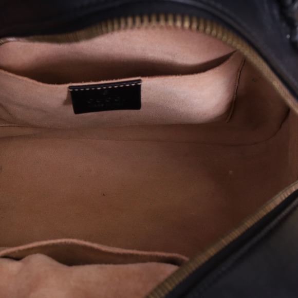 GUCCI Matelasse Marmont GG Backpack Black - Picture 2 of 8